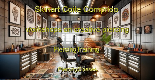 Skinart Coite Comprido workshops on creative piercing | #PiercingTraining #PiercingClasses #SkinartTraining-Brazil