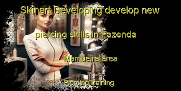 Skinart Developing develop new piercing skills in Fazenda Mamueira area | #PiercingTraining #PiercingClasses #SkinartTraining-Brazil