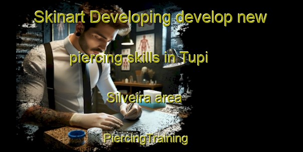 Skinart Developing develop new piercing skills in Tupi Silveira area | PiercingTraining | PiercingClasses | SkinartTraining-Brazil