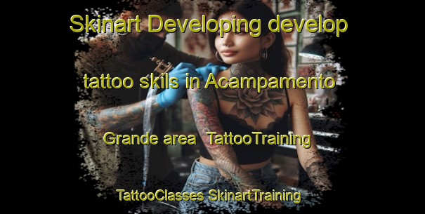 Skinart Developing develop tattoo skils in Acampamento Grande area | #TattooTraining #TattooClasses #SkinartTraining-Brazil