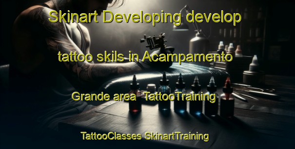 Skinart Developing develop tattoo skils in Acampamento Grande area | #TattooTraining #TattooClasses #SkinartTraining-Brazil