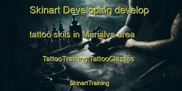 Skinart Developing develop tattoo skils in Marialva area | #TattooTraining #TattooClasses #SkinartTraining-Brazil