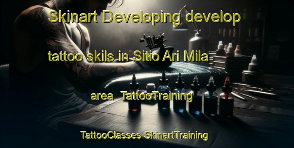 Skinart Developing develop tattoo skils in Sitio Ari Mila area | #TattooTraining #TattooClasses #SkinartTraining-Brazil