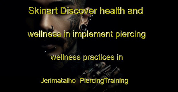 Skinart Discover health and wellness in implement piercing wellness practices in Jerimatalho | PiercingTraining | PiercingClasses | SkinartTraining-Brazil