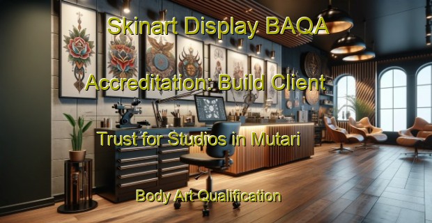 Skinart Display BAQA Accreditation: Build Client Trust for Studios in Mutari | Body Art Qualification Authority | BAQA-Brazil