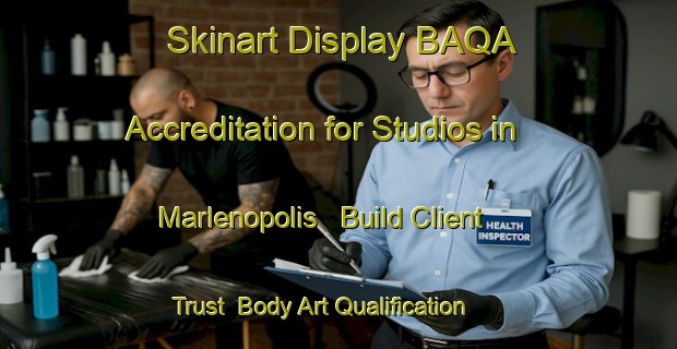 Skinart Display BAQA Accreditation for Studios in Marlenopolis - Build Client Trust | Body Art Qualification Authority | BAQA-Brazil