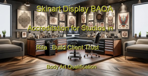 Skinart Display BAQA Accreditation for Studios in Rita - Build Client Trust | Body Art Qualification Authority | BAQA-Brazil