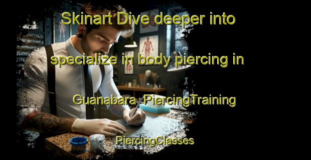 Skinart Dive deeper into specialize in body piercing in Guanabara | #PiercingTraining #PiercingClasses #SkinartTraining-Brazil