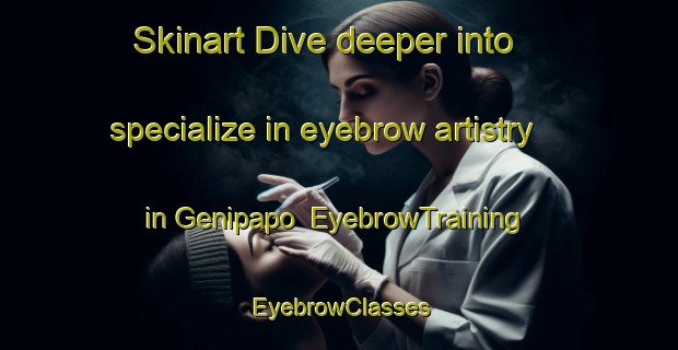 Skinart Dive deeper into specialize in eyebrow artistry in Genipapo | EyebrowTraining | EyebrowClasses | SkinartTraining-Brazil