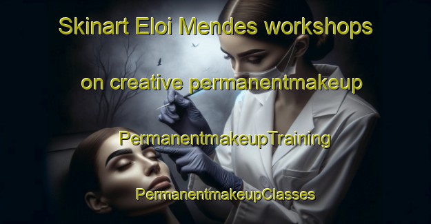 Skinart Eloi Mendes workshops on creative permanentmakeup | #PermanentmakeupTraining #PermanentmakeupClasses #SkinartTraining-Brazil