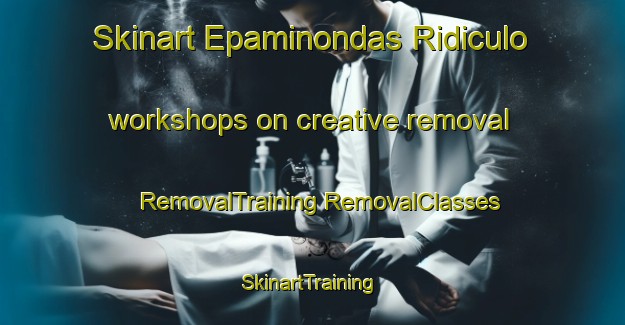 Skinart Epaminondas Ridiculo workshops on creative removal | #RemovalTraining #RemovalClasses #SkinartTraining-Brazil