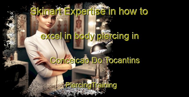 Skinart Expertise in how to excel in body piercing in Conceicao Do Tocantins | PiercingTraining | PiercingClasses | SkinartTraining-Brazil