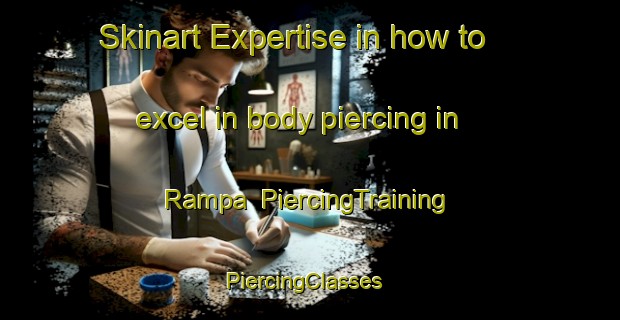 Skinart Expertise in how to excel in body piercing in Rampa | PiercingTraining | PiercingClasses | SkinartTraining-Brazil