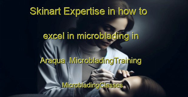 Skinart Expertise in how to excel in microblading in Araqua | MicrobladingTraining | MicrobladingClasses | SkinartTraining-Brazil