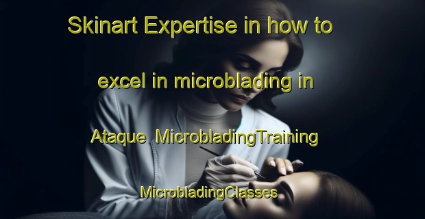 Skinart Expertise in how to excel in microblading in Ataque | MicrobladingTraining | MicrobladingClasses | SkinartTraining-Brazil