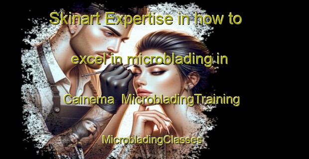 Skinart Expertise in how to excel in microblading in Cainema | MicrobladingTraining | MicrobladingClasses | SkinartTraining-Brazil