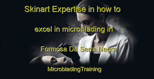 Skinart Expertise in how to excel in microblading in Formosa Da Serra Negra | MicrobladingTraining | MicrobladingClasses | SkinartTraining-Brazil