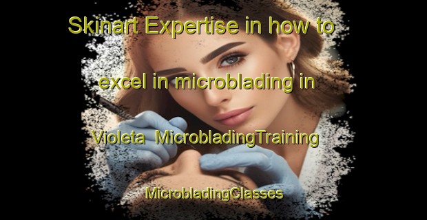 Skinart Expertise in how to excel in microblading in Violeta | #MicrobladingTraining #MicrobladingClasses #SkinartTraining-Brazil