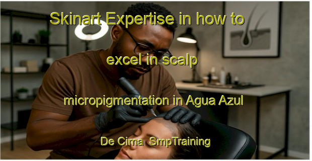 Skinart Expertise in how to excel in scalp micropigmentation in Agua Azul De Cima | SmpTraining | SmpClasses | SkinartTraining-Brazil