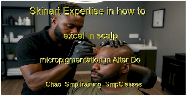 Skinart Expertise in how to excel in scalp micropigmentation in Alter Do Chao | SmpTraining | SmpClasses | SkinartTraining-Brazil