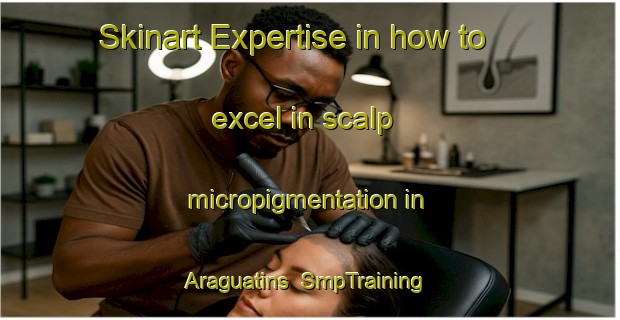 Skinart Expertise in how to excel in scalp micropigmentation in Araguatins | SmpTraining | SmpClasses | SkinartTraining-Brazil