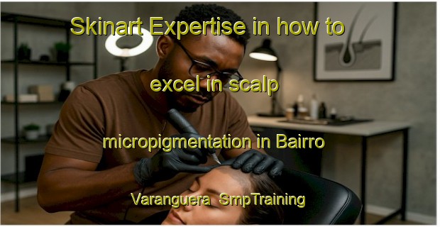 Skinart Expertise in how to excel in scalp micropigmentation in Bairro Varanguera | SmpTraining | SmpClasses | SkinartTraining-Brazil