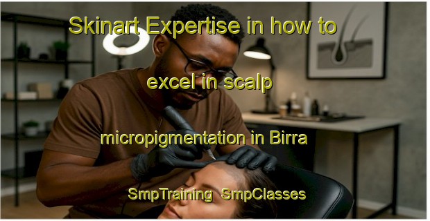 Skinart Expertise in how to excel in scalp micropigmentation in Birra | SmpTraining | SmpClasses | SkinartTraining-Brazil
