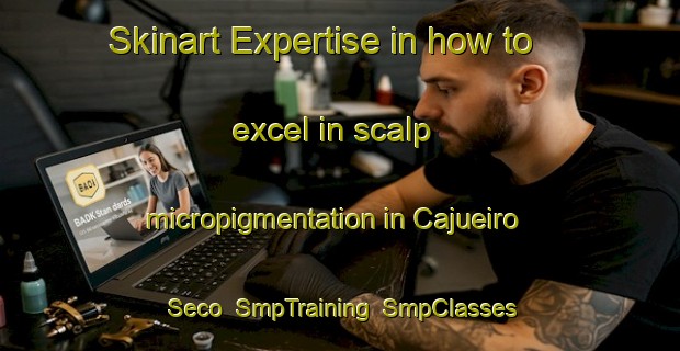 Skinart Expertise in how to excel in scalp micropigmentation in Cajueiro Seco | SmpTraining | SmpClasses | SkinartTraining-Brazil