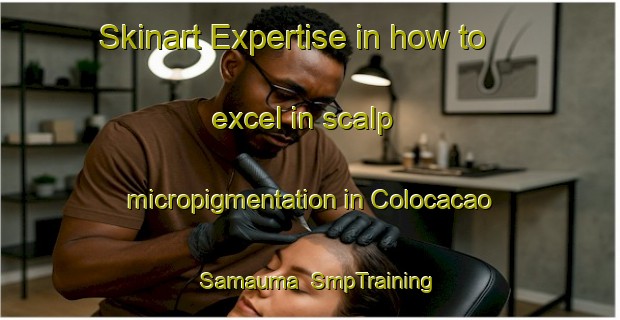 Skinart Expertise in how to excel in scalp micropigmentation in Colocacao Samauma | SmpTraining | SmpClasses | SkinartTraining-Brazil