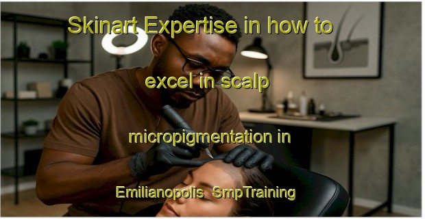 Skinart Expertise in how to excel in scalp micropigmentation in Emilianopolis | SmpTraining | SmpClasses | SkinartTraining-Brazil