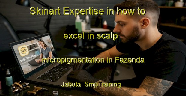Skinart Expertise in how to excel in scalp micropigmentation in Fazenda Jabuta | SmpTraining | SmpClasses | SkinartTraining-Brazil