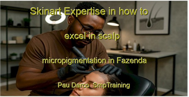 Skinart Expertise in how to excel in scalp micropigmentation in Fazenda Pau Darco | SmpTraining | SmpClasses | SkinartTraining-Brazil