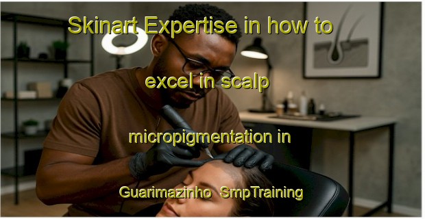 Skinart Expertise in how to excel in scalp micropigmentation in Guarimazinho | SmpTraining | SmpClasses | SkinartTraining-Brazil