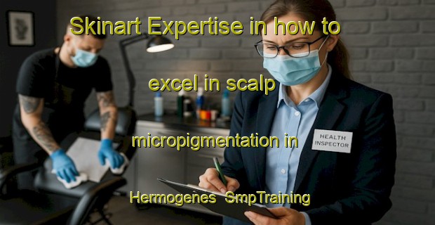 Skinart Expertise in how to excel in scalp micropigmentation in Hermogenes | SmpTraining | SmpClasses | SkinartTraining-Brazil