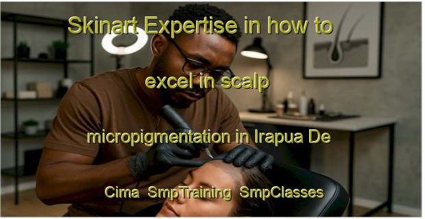 Skinart Expertise in how to excel in scalp micropigmentation in Irapua De Cima | SmpTraining | SmpClasses | SkinartTraining-Brazil