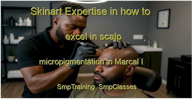Skinart Expertise in how to excel in scalp micropigmentation in Marcal I | SmpTraining | SmpClasses | SkinartTraining-Brazil