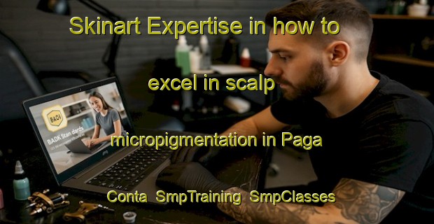 Skinart Expertise in how to excel in scalp micropigmentation in Paga Conta | SmpTraining | SmpClasses | SkinartTraining-Brazil