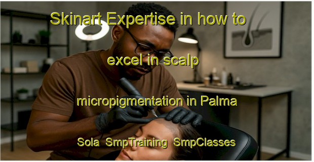 Skinart Expertise in how to excel in scalp micropigmentation in Palma Sola | SmpTraining | SmpClasses | SkinartTraining-Brazil