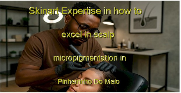 Skinart Expertise in how to excel in scalp micropigmentation in Pinheirinho Do Meio | SmpTraining | SmpClasses | SkinartTraining-Brazil