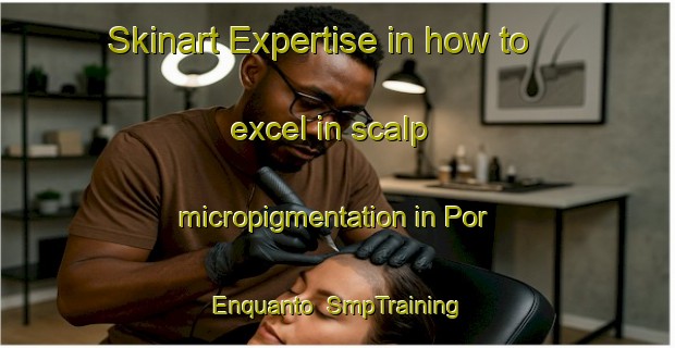 Skinart Expertise in how to excel in scalp micropigmentation in Por Enquanto | SmpTraining | SmpClasses | SkinartTraining-Brazil