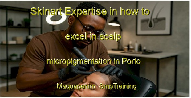 Skinart Expertise in how to excel in scalp micropigmentation in Porto Maquapanim | SmpTraining | SmpClasses | SkinartTraining-Brazil