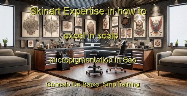 Skinart Expertise in how to excel in scalp micropigmentation in Sao Goncalo De Baixo | SmpTraining | SmpClasses | SkinartTraining-Brazil