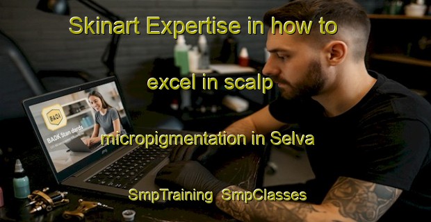 Skinart Expertise in how to excel in scalp micropigmentation in Selva | SmpTraining | SmpClasses | SkinartTraining-Brazil