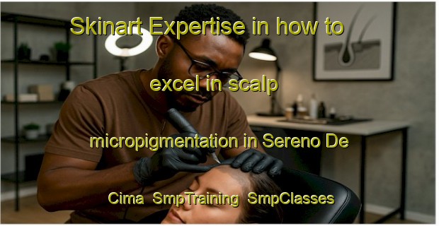Skinart Expertise in how to excel in scalp micropigmentation in Sereno De Cima | SmpTraining | SmpClasses | SkinartTraining-Brazil