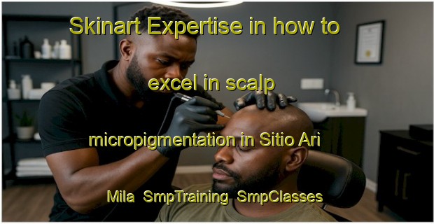 Skinart Expertise in how to excel in scalp micropigmentation in Sitio Ari Mila | SmpTraining | SmpClasses | SkinartTraining-Brazil