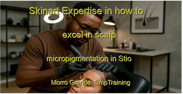 Skinart Expertise in how to excel in scalp micropigmentation in Stio Morro Grande | SmpTraining | SmpClasses | SkinartTraining-Brazil