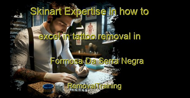 Skinart Expertise in how to excel in tattoo removal in Formosa Da Serra Negra | RemovalTraining | RemovalClasses | SkinartTraining-Brazil