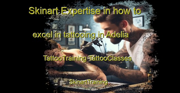 Skinart Expertise in how to excel in tattooing in Adelia | #TattooTraining #TattooClasses #SkinartTraining-Brazil