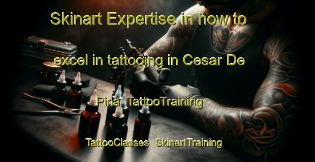 Skinart Expertise in how to excel in tattooing in Cesar De Pina | TattooTraining | TattooClasses | SkinartTraining-Brazil