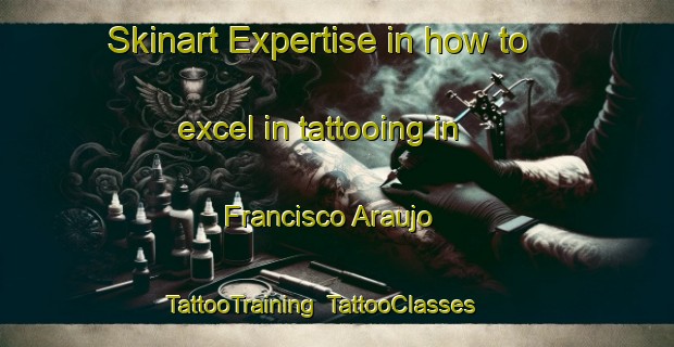 Skinart Expertise in how to excel in tattooing in Francisco Araujo | TattooTraining | TattooClasses | SkinartTraining-Brazil